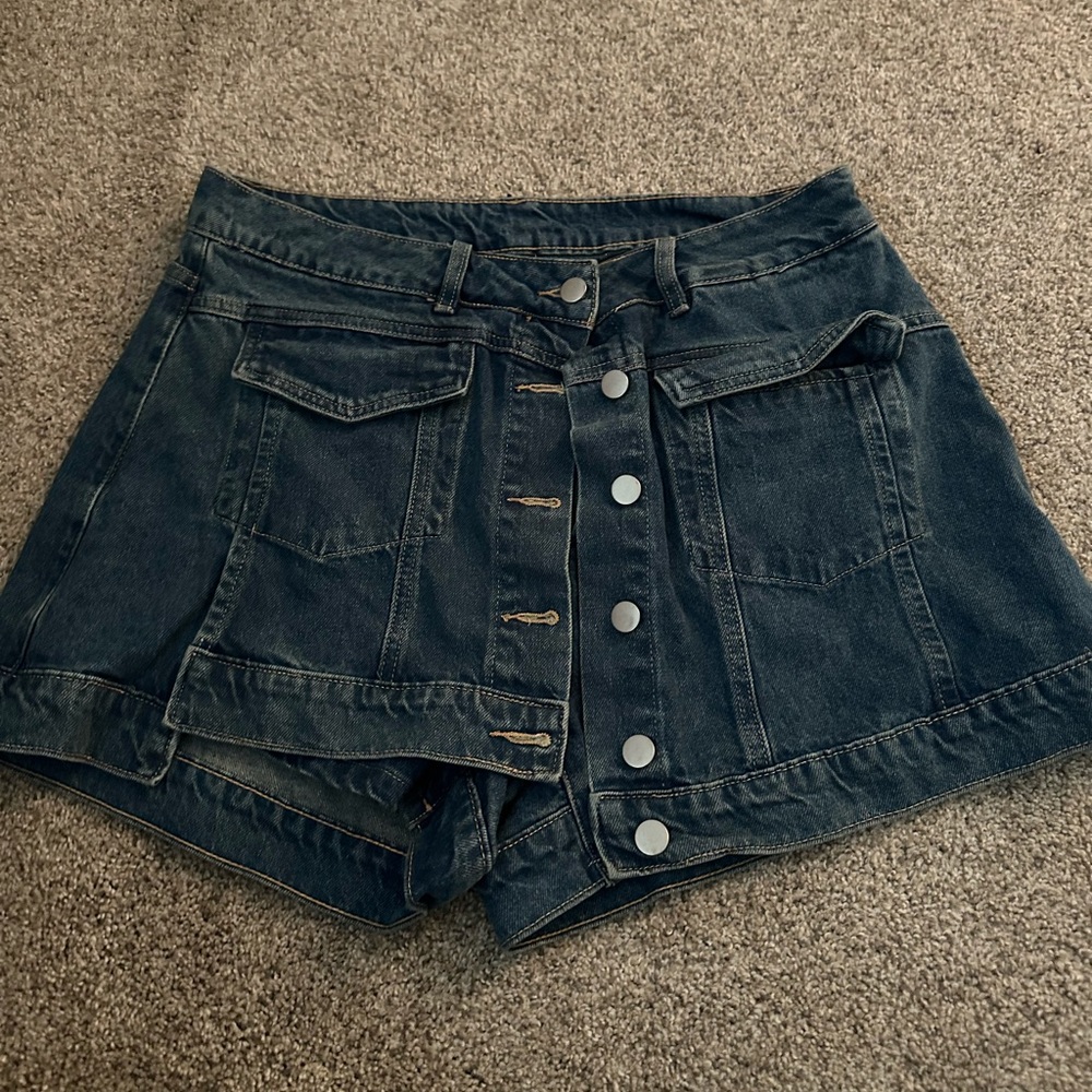 Denim Skort